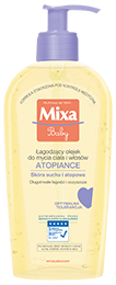 ATOPIANCE Mixa Baby Łagodzący olejek do mycia ciała i włosów