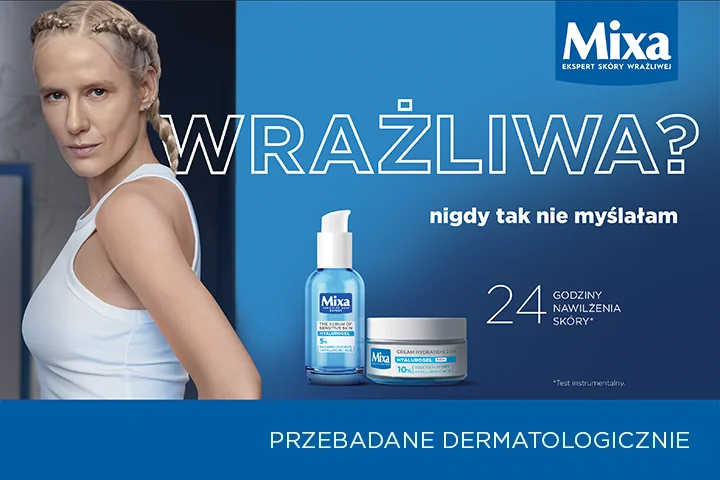 Codzienne nawilżenie i odżywienie skóry z gamą kosmetyków Mixa Hyalurogel
