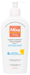 Łagodny szampon i płyn do kąpieli dla niemowląt 2w1