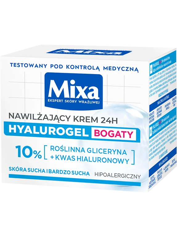 Bogaty, nawilżający krem do twarzy 